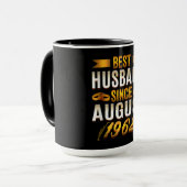 Bester Husband-Funny 58. Geburtstag Tasse (Vorderseite Links)