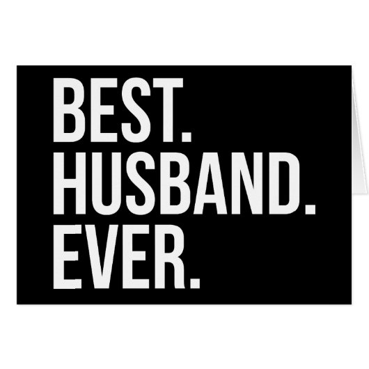 Bester Husband je (Vorderseite (Horizontal))