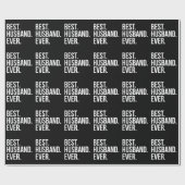 Bester Husband je Geschenkpapier (Flach)