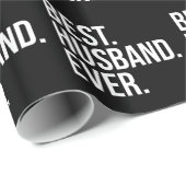 Bester Husband je Geschenkpapier (Rolleneckpunkt)