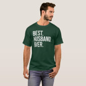 Bester Husband je Green T-Shirt (Vorne ganz)