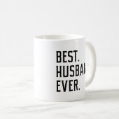 Bester Husband je Kaffeetasse (VorderseiteRechts)