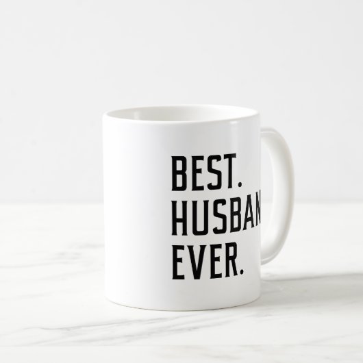 Bester Husband je Kaffeetasse (VorderseiteRechts)