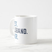 Bester Husband je Kaffeetasse (Vorderseite Links)