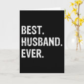 Bester Husband je Karte (Gelbe Blume)