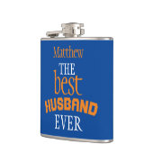 Bester Husband je Personalisiert Flachmann (Links)