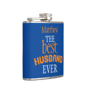 Bester Husband je Personalisiert Flachmann (Rechts)