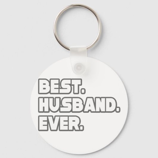 Bester Husband je Schlüsselanhänger (Vorderseite)