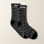 Bester Husband je| Spaß in der gesamten Print Socken<br><div class="desc">Einzigartige Socken fügen schnell Textur, Farbe und Flair zu jedem Outfit hinzu. Wenn Sie sie selbst kaufen, setzt die Personalisierung Ihre einzigartige Briefmarke ein. Sie machen auch ein nachdenkliches Geschenk für jeden, der etwas Besonderes in Ihrem Leben sucht. Sie sind ein großes Valentinstag Geschenk. Fügen Sie diesem Design Ihre benutzerdefinierte...</div>