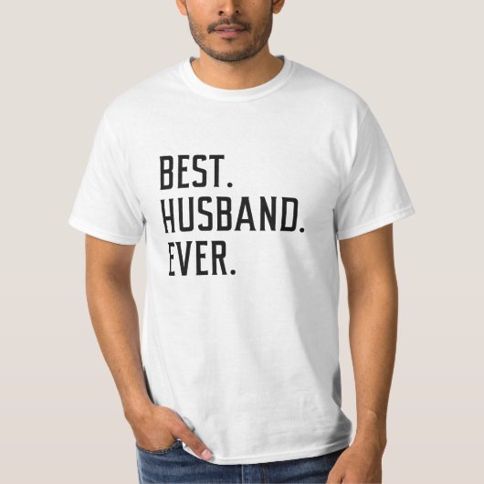 Bester Husband je T-Shirt (Vorderseite)