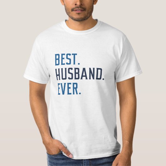 Bester Husband je T-Shirt (Vorderseite)