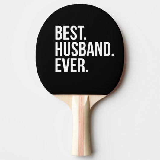Bester Husband je Tischtennis Schläger (Vorderseite)