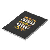 Bester Husband seit August 1978 - Funny 42. Notizblock (Rotiert)