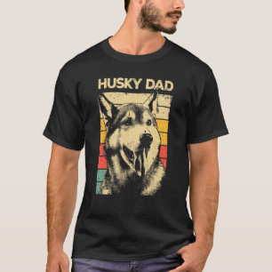 Bester Husky für Väter Männer Sibirischer Husky Ha T-Shirt
