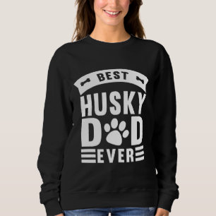 Bester Husky Hund Vater je Sweatshirt
