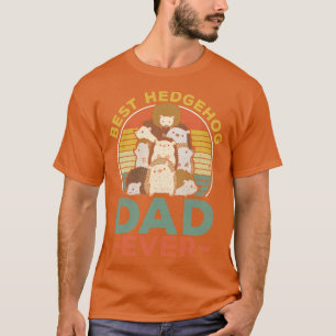 Bester Igel Vater je Zitat für einen Igel Dadfri T-Shirt
