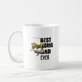Bester Iguana Vater Ever - Funny Mug mit Iguana Lo Kaffeetasse (Links)