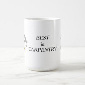Bester in der Zimmerei Kaffeetasse (Mittel)