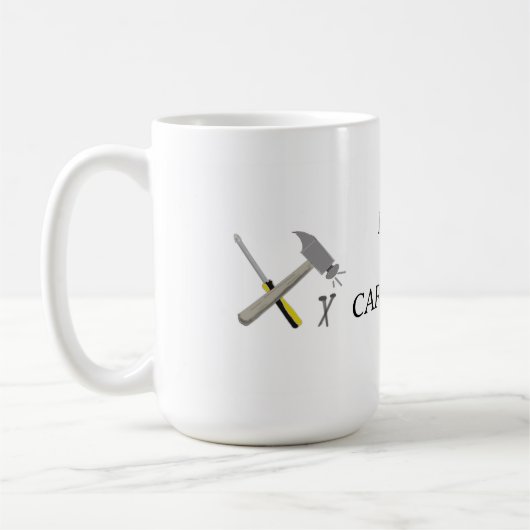 Bester in der Zimmerei Kaffeetasse (Links)