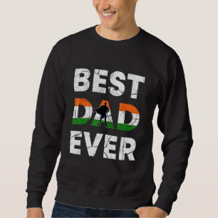 Bester indischer Vater überhaupt Indien Daddy Vate Sweatshirt