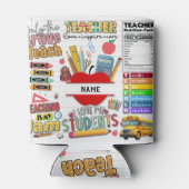 Bester individuelle Name Dosenkühler (Rückseite)