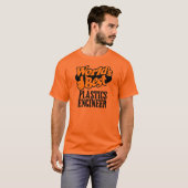 BESTER INGENIEUR DER WELT PLASTIK T-Shirt (Vorne ganz)