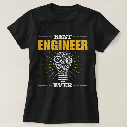 Bester Ingenieur für Elektrotechnik T-Shirt (Design vorne)