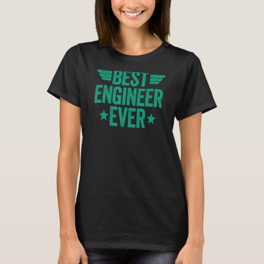 Bester Ingenieur je 1 T-Shirt (Vorderseite)