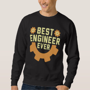 Bester Ingenieur überhaupt Bergbauingenieur Sweatshirt