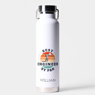 Bester Ingenieur von Par Personalisierter Geburtst Trinkflasche