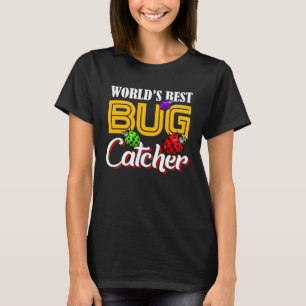 Bester Insektenfänger der Welt Insektenjäger Fü T-Shirt