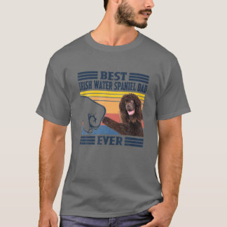 Bester Irischer Wasserspaniel-Vater Aller Zeiten V T-Shirt