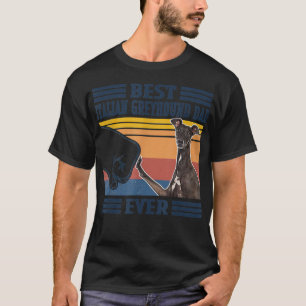 Bester italienischer Greyhound-Vater je Vatertag C T-Shirt