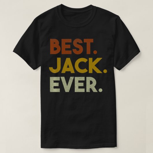 Bester Jack Ever Lustiges Geschenk für Jack Pullov T-Shirt (Design vorne)