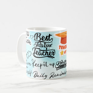 bester Job ever Lehrer Kaffeetasse