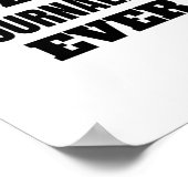 Bester Journalist Poster (Ecke)