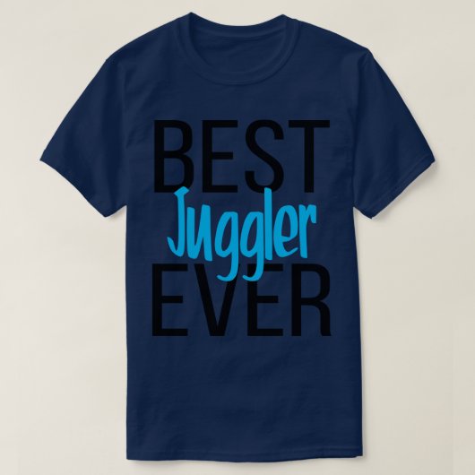 Bester Juggler je 7 T-Shirt (Design vorne)