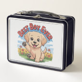 Bester Junge je Metall Brotdose (Vorderseite)