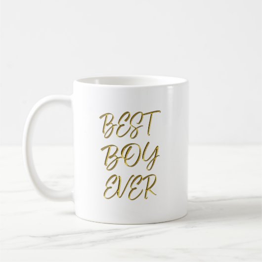 Bester Junge überhaupt Kaffeetasse (Links)