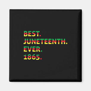 Bester Jüngster je 1865 Afrikanischer Amerikanisch Magnet