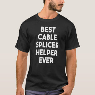 Bester Kabelverteiler-Helfer je T-Shirt