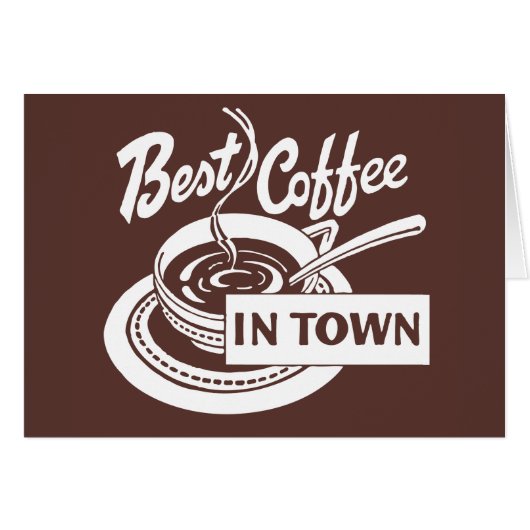 ❝Bester Kaffee der Stadt❞ (Vorderseite (Horizontal))