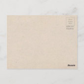 ❝Bester Kaffee der Stadt❞ Postkarte (Rückseite)