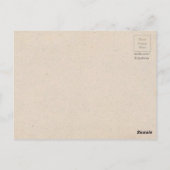 ❝ bester Kaffee in der ❞ Postkarte (Rückseite)