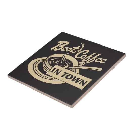 Bester Kaffee in der Stadt Fliese (Seite)