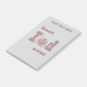 Bester kanadischer Vater je Post-it Klebezettel (angewinkelt)