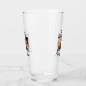 Bester Katzen-Daddy Elterntier-Foto Papa Mama einf Glas (Links)