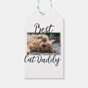 Bester Katzen-Daddy Elterntier-Foto Vater Mutter e Geschenkanhänger