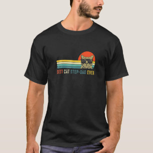 Bester Katzen-Stiefvater aller Zeiten Stoß Fit Vat T-Shirt