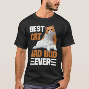 Bester Katzen-Vater-Body Ever  Katzenvater für Kat T-Shirt